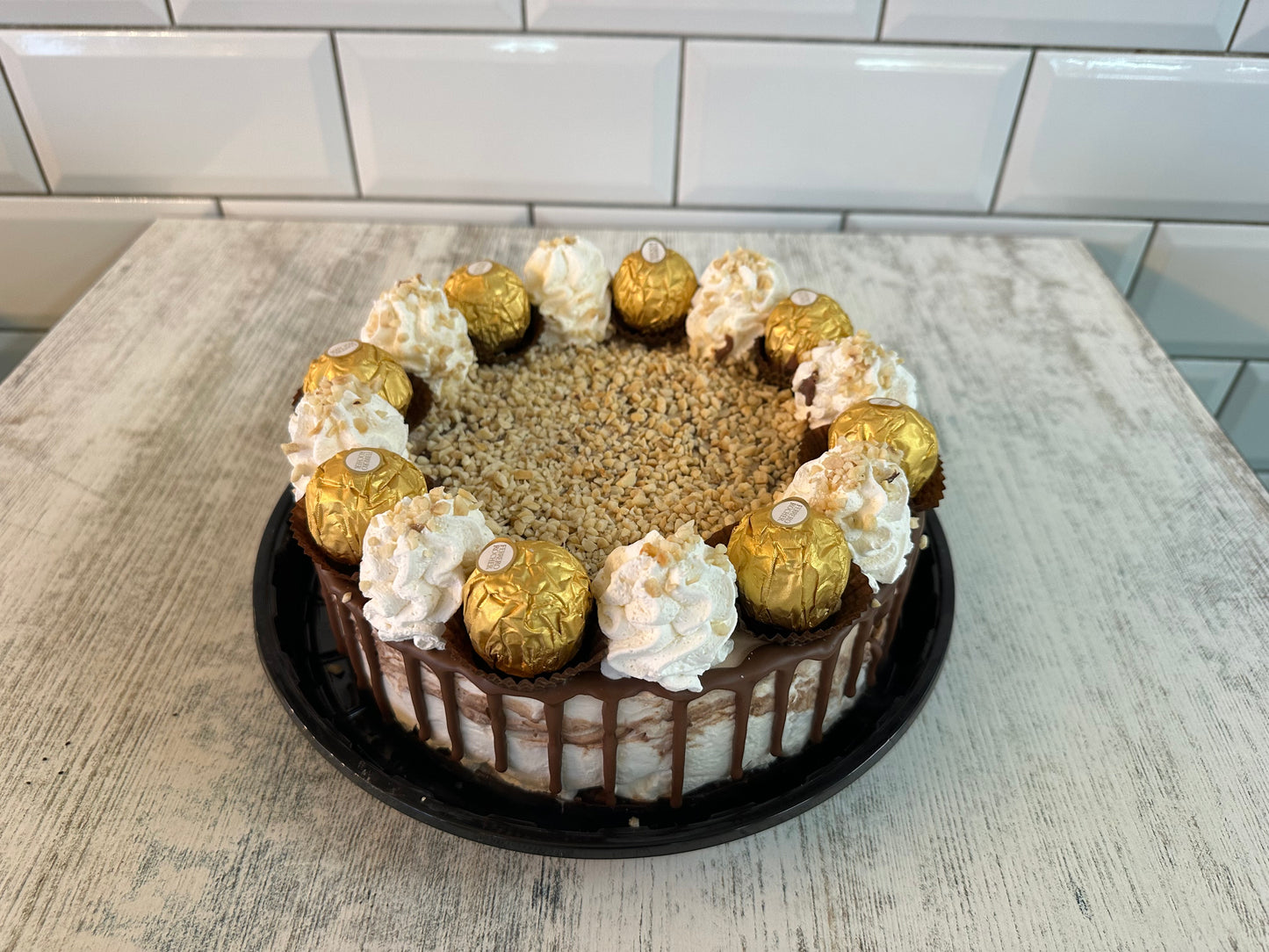 Ferrero Ice Cream Cake