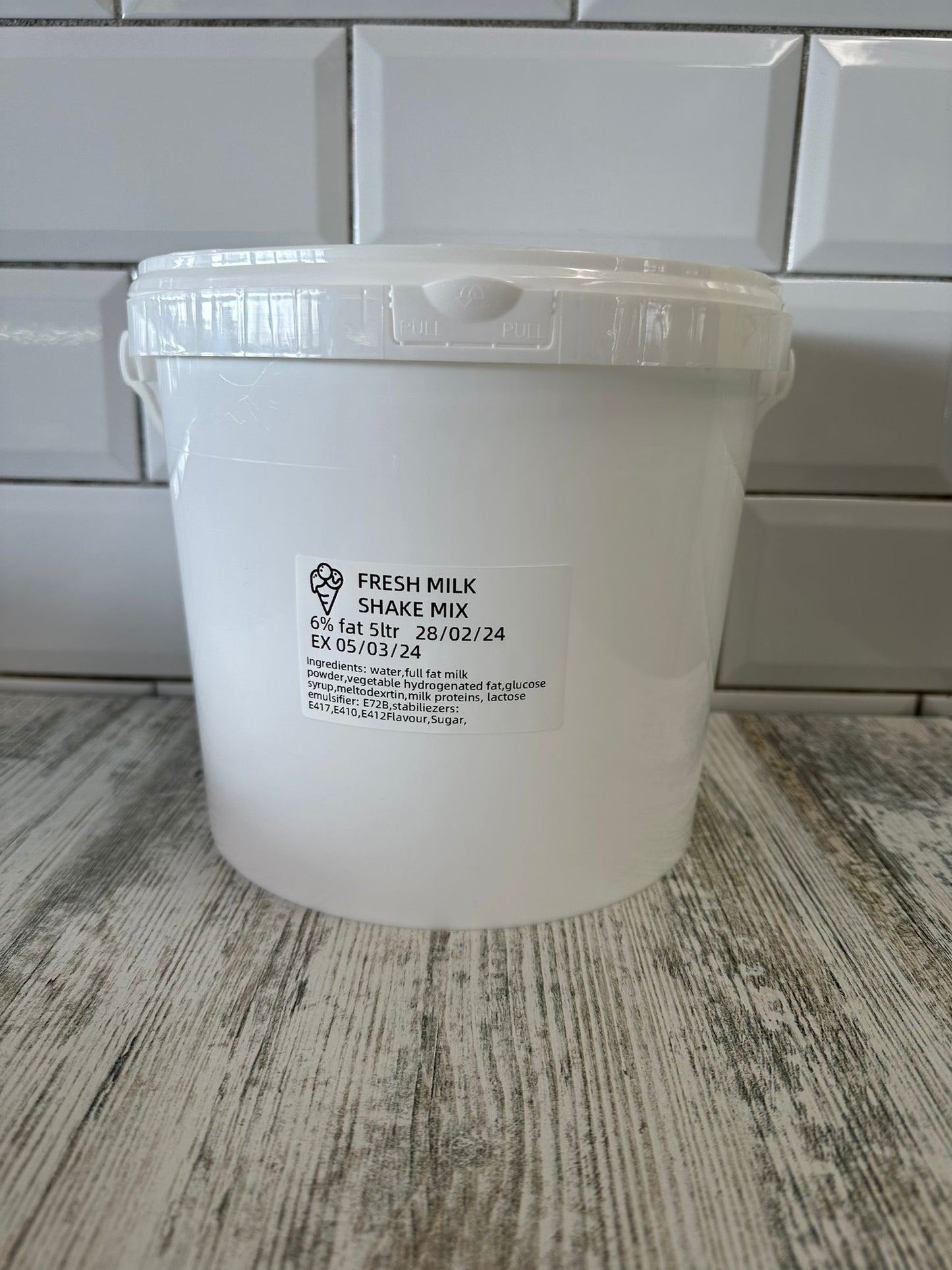 Fresh Milk Shake Mix 5L