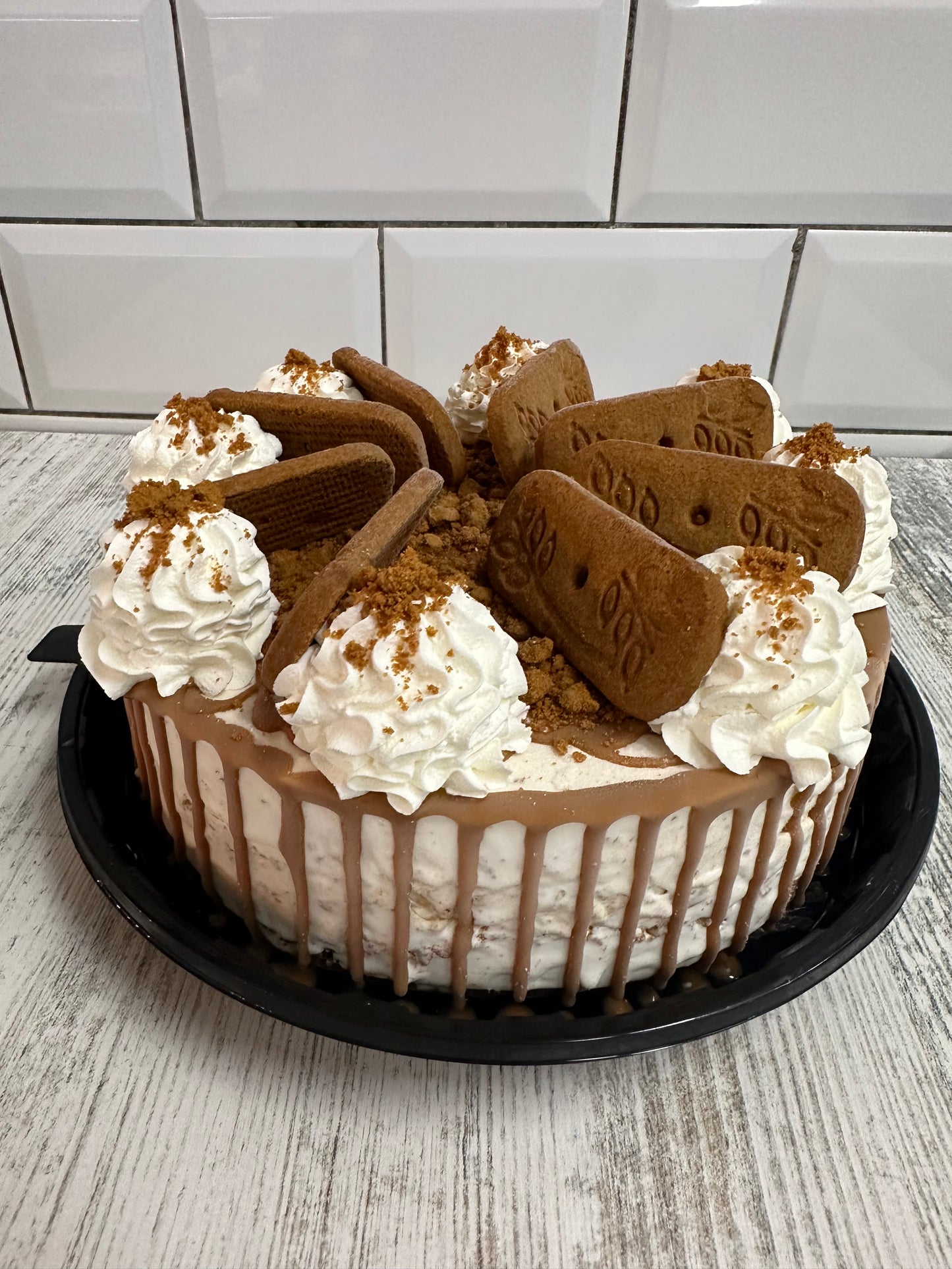 Biscoff Ice Cream Cake