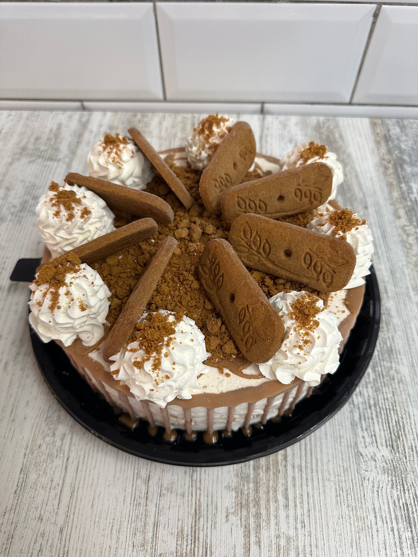 Biscoff Ice Cream Cake